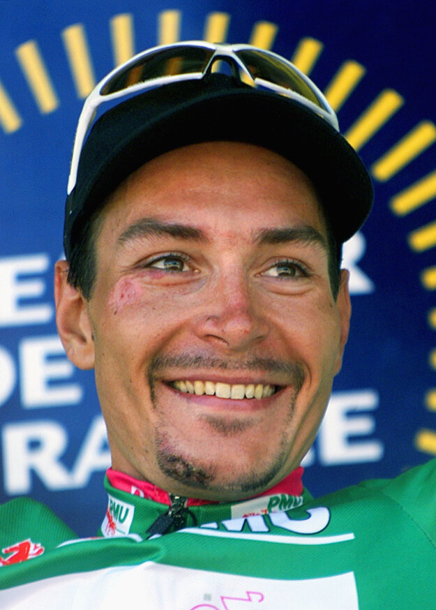 Legendárny nemecký jazdec Erik Zabel vyhral na Tour zelený dres až šesťkrát.