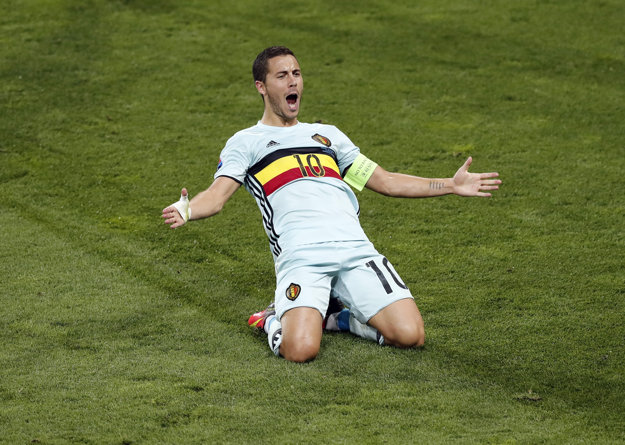 Eden Hazard patrí medzi najväčšie hviezdy Belgicka.