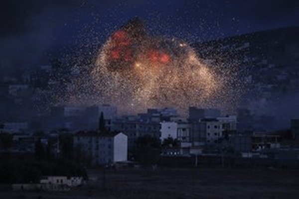 Nálety na Kobani boli úspešné, islamistov vyhnali.