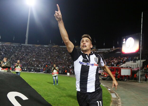 Róbert Mak ešte v drese PAOK-u Solún. Podľa vlastných slov grécku ligu prerástol.