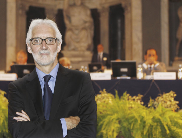 Brian Cookson sa stal prezidentom Svetovej cyklistickej únie v septembri 2013.