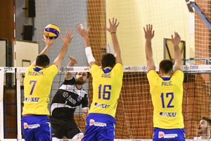 Volejbalisti Spartak Myjava.