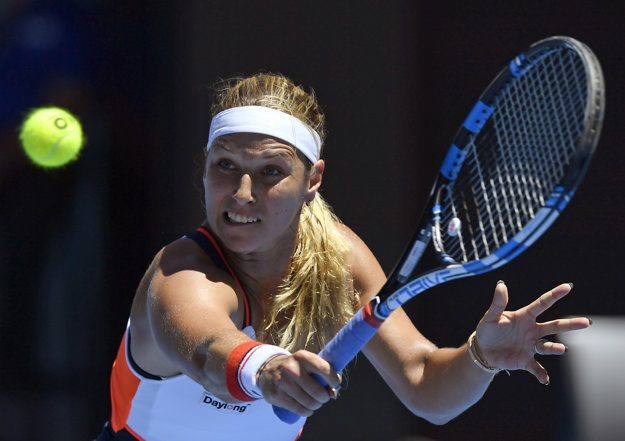 Dominika Cibulková postúpila v Dauhe ďalej.