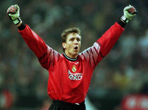 Bodo Illgner sa teší z víťazného gólu vo finále Ligy majstrov v roku 1998.