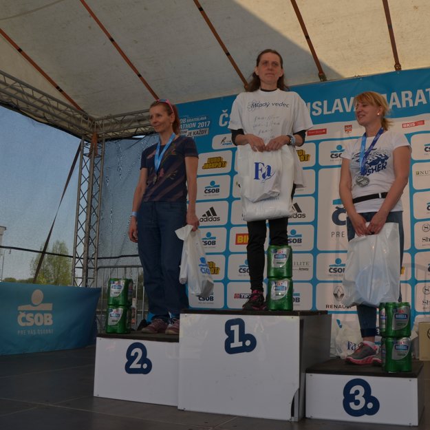 Polmaratón ženy od 50 rokov.