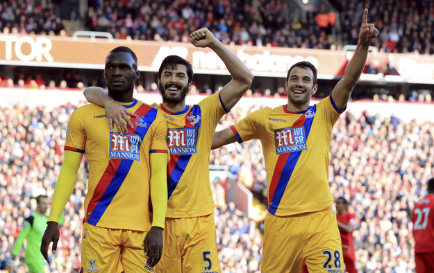 Crystal Palace prekvapil Liverpool na jeho trávniku.