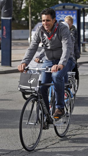 Miguel Indurain oslávi 55 rokov.v priebehu Tour de France 2019.