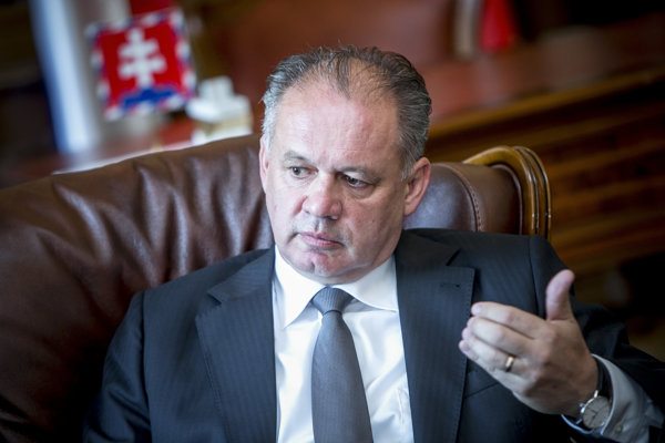 Prezident Andrej Kiska. 