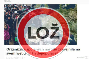 Plán OSN na "depopuláciu" je hoax