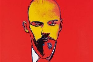 Obraz Red Lenin od Andyho Warhola.