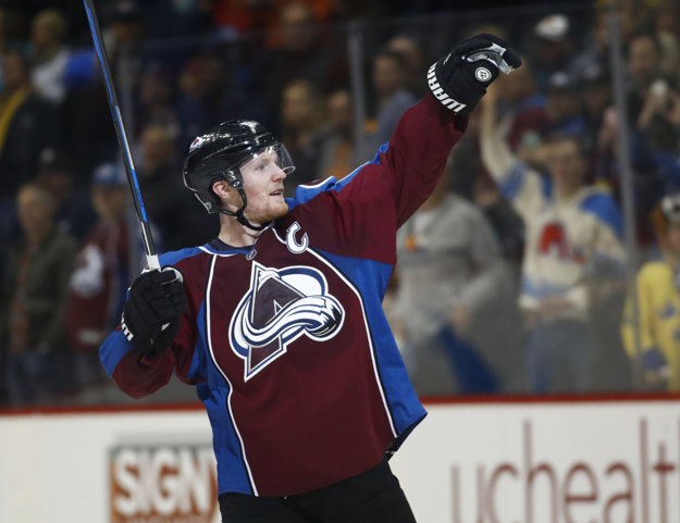 Gabriel Landeskog, kapitán klubu NHL COlorado Avalanche.