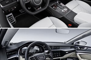 Porovnanie starej a novej generácie A7 Sportback.