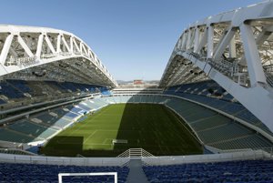 Olimpijskij stadion „Fišt“ v Soči.