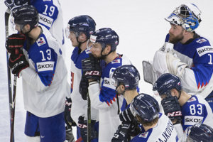 Slovenskí hokejisti sa do štvrťfinále na MS v Dánsku neprebojovali.