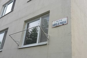 Ulica Karola Marxa patrí na Slovensku k raritným.