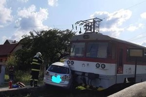 Nehoda v Turzovke Vyšnom konci smer Veľké Rovné.