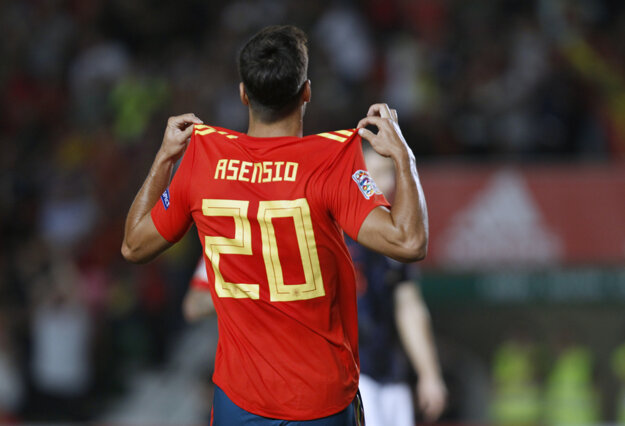 Marco Asensio bol hviezdou Španielska.