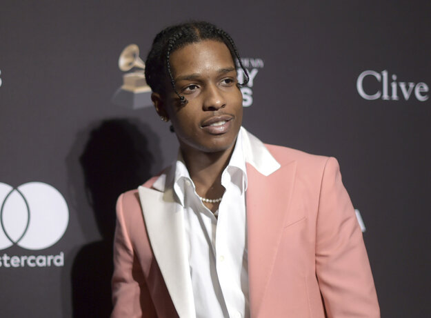 Americký rapper ASAP Rocky na archívnej snímke z 9. februára 2019.