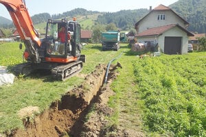 Vodovod na Rovni.