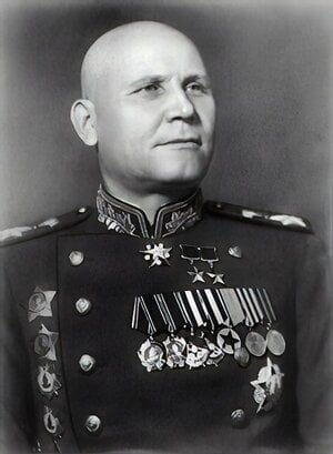 Maršal Ivan Konev v roku 1945.
