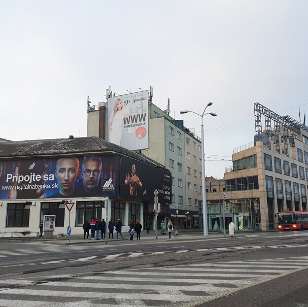 Suché Mýto a chátrajúca Astória.