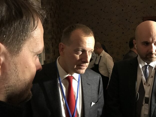 Voľby 2020: Boris Kollár prišiel medzi novinárov.