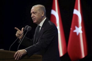 Turecký prezident Recep Tayyip Erdogan.