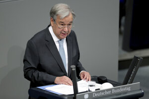 Súčasný generálny tajomník OSN António Guterres.
