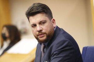 Leonid Volkov vystúpil v Európskom parlamente v Štrasburgu.