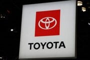 Logo spoločnosti Toyota. 