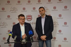 Zľava František Oľha a Martin Ďurišin.