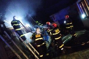 Požiar hospodárskej budovy.