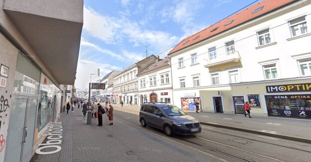 V tejto časti ulice by mala sídliť spoločnosť Doxton. (zdroj: Google Street View)