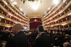 Milánska opera La Scala.
