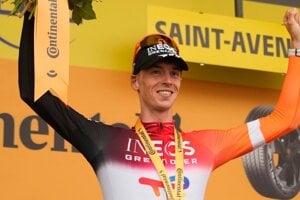 Na malej Tour súperil s Pogačarom, potom vyhorel. Zlom nastal, keď sa vykašľal na majstrovstvá sveta