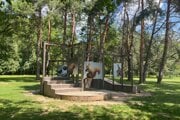 Park pri rieke Nitra v Prievidzi
