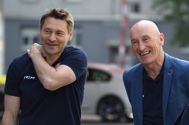Vladimír Országh a Craig Ramsay. (zdroj: TASR)