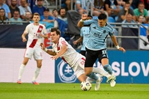 ONLINE: Slovanu vyšiel záver polčasu, Mostaru strelil dva rýchle góly