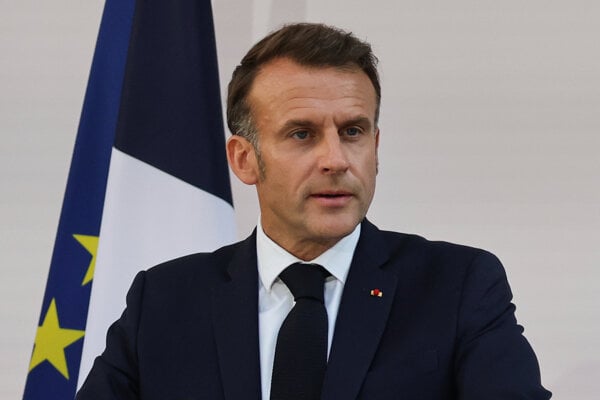 Francúzsky prezident Emmanuel Macron.