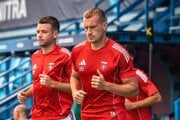 Futbalisti Ružomberka na tréningu