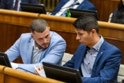 Richard Glück a Erik Kaliňák.