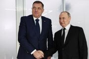 Milorad Dodik a Vladimir Putin.