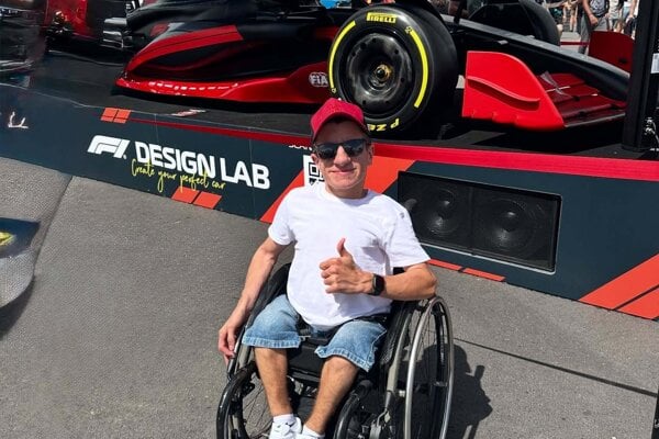 Uplynulý letný víkend František strávil na pretekoch Formuly 1 v Budapešti. 