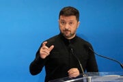 Ukrajinský prezident Volodymyr Zelenskyj.