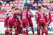 Futbalisti FK Železiarne Podbrezová.
