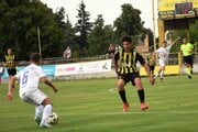 Záber zo stretnutia Želiezovce - Bánov 2:6. 