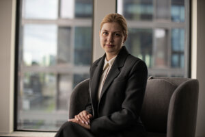 Olha Stefanišynová.