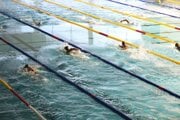 Snímka zo slávnostného otvorenia Národného olympijského centra plaveckých športov a 24 - hodinové plávanie v Košiciach.