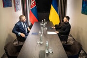 Rokovanie Roberta Fica s Volodymyrom Zelenským v Užhorode.