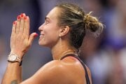 Aryna Sabalenková na US Open 2025.